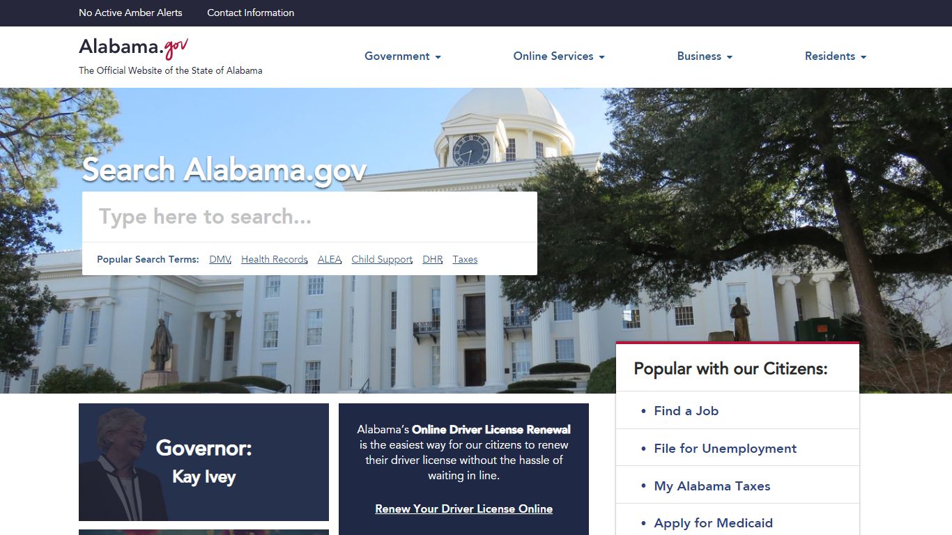Alabama.gov | The Official Website of the State of Alabama